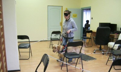 Akadálypályán küzd Marcsi és Kira