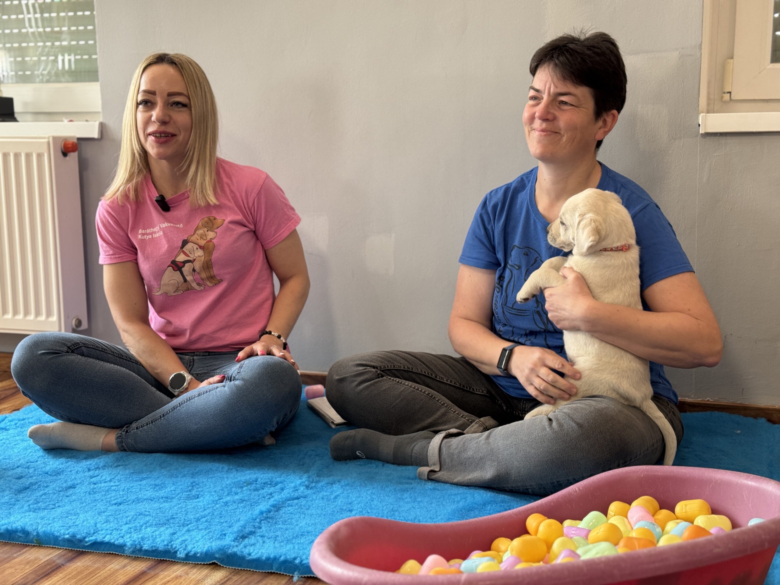 Orka, Oberon, Ónix – the guide puppies were given interesting names