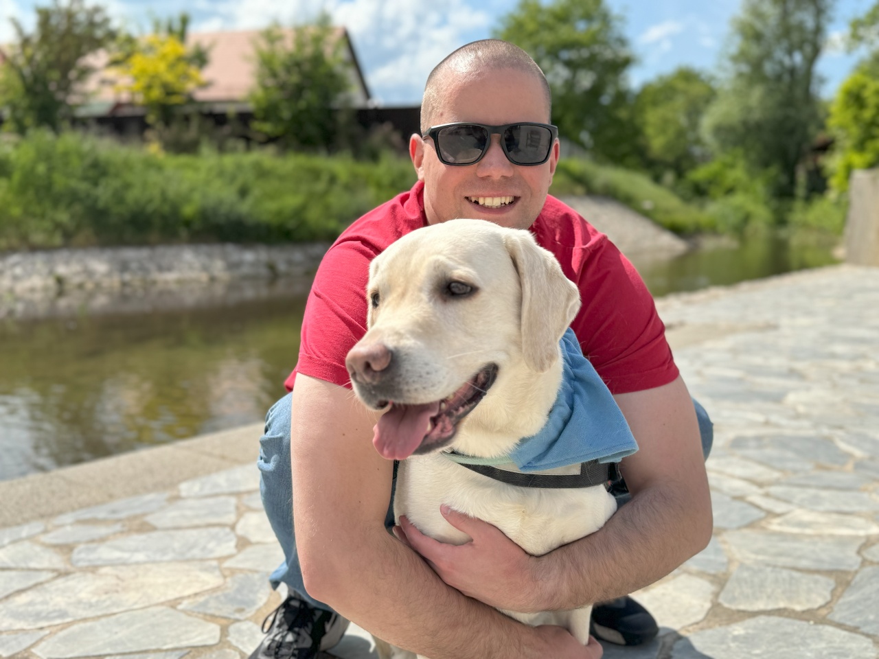 Három vakvezető kutya segített Zolinak